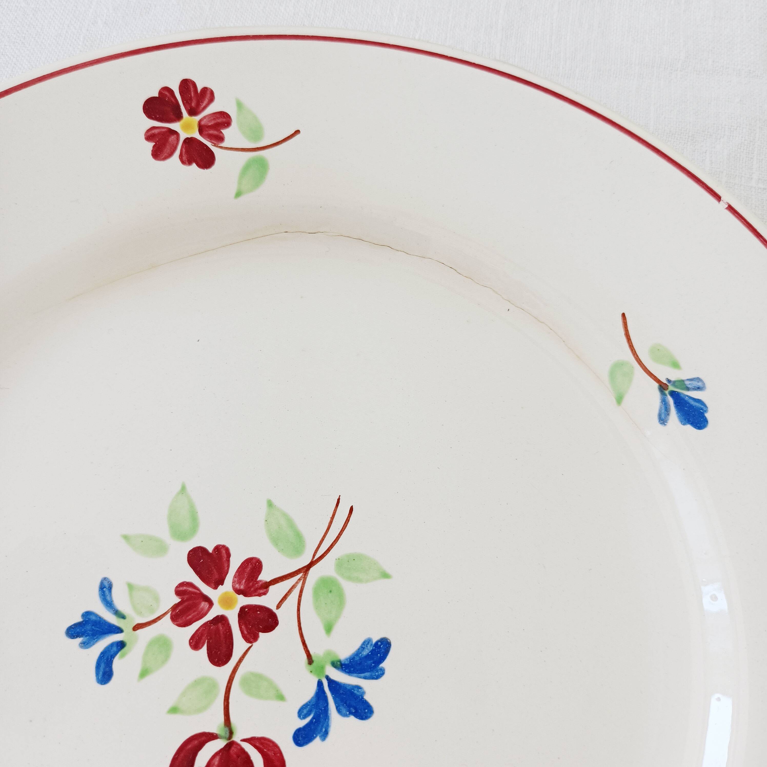 Set of 4 plates Moulin des loups Hamage, Clémence