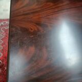 English style sideboard in mahogany veneer with liftable top