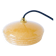 Clichy glass suspension, Pale Yellow, 1930 - 22.5 x 7.5 cm