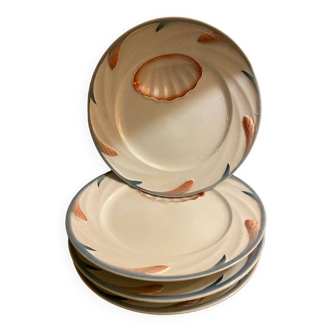 Assiettes Digoin Sarreguemines