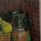 Still life of apples and pears, signed Robert Chaillat