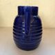 Old blue pitcher ceramic Orchies L1
