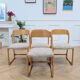 Set of 4 Baumann Sleigh Chairs