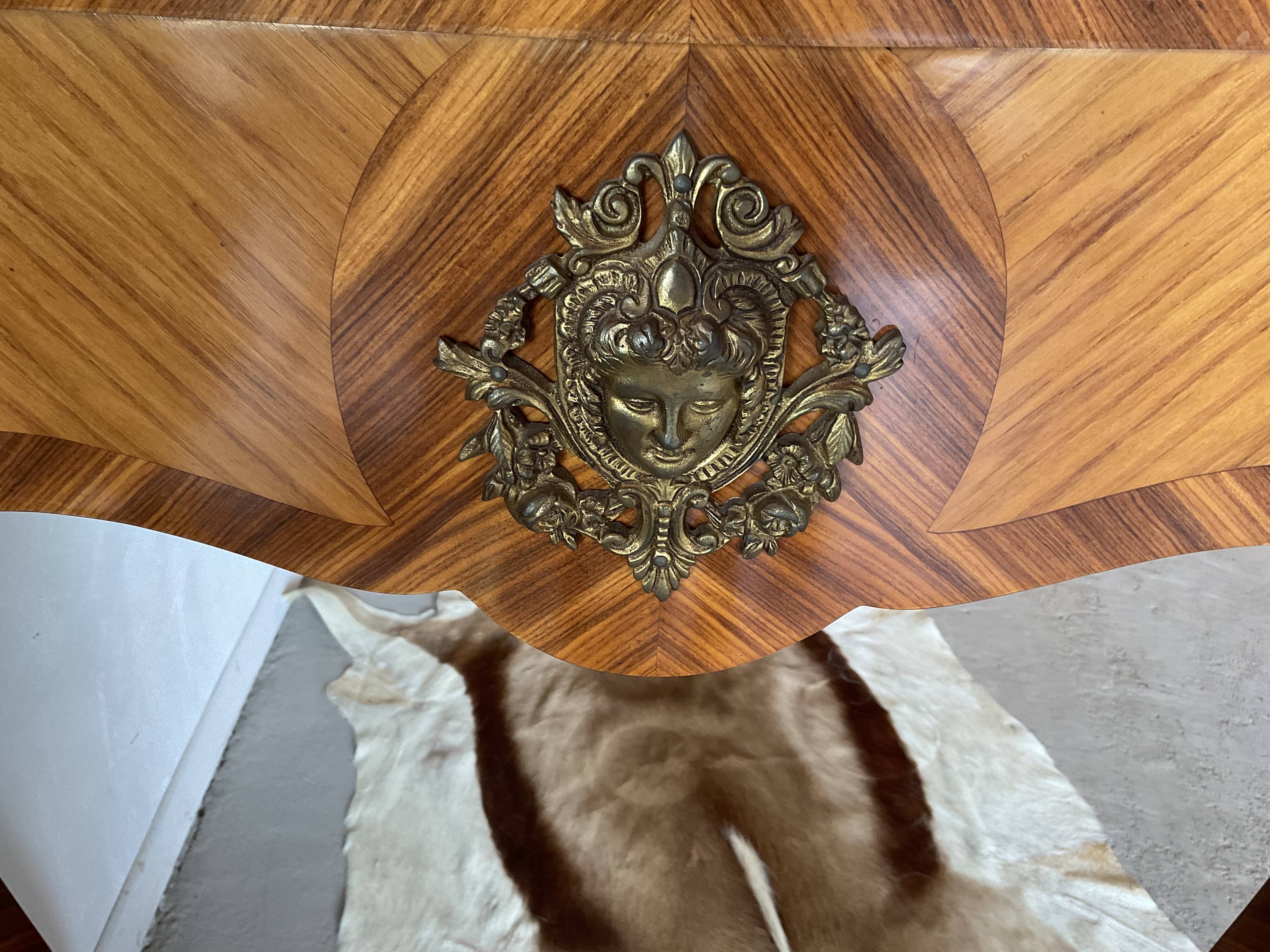 Louis XV style office. 3 drawers