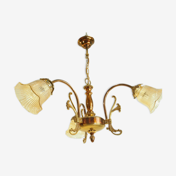 Bronze chandelier