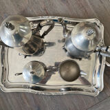 Silver-plated coffee and tea service