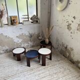 Nido 780 G stackable coffee tables. Frattini for Cassina