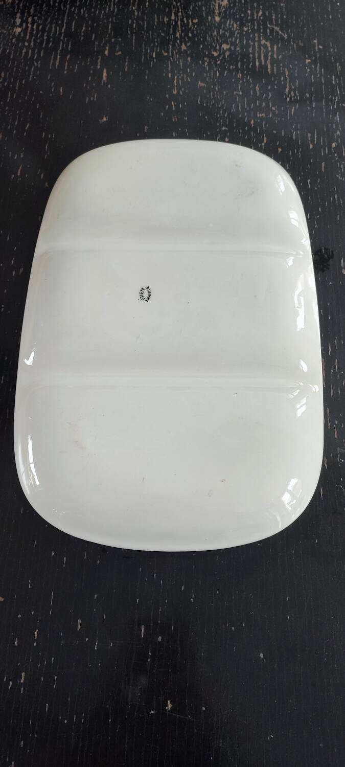 Gien trefoil dish
