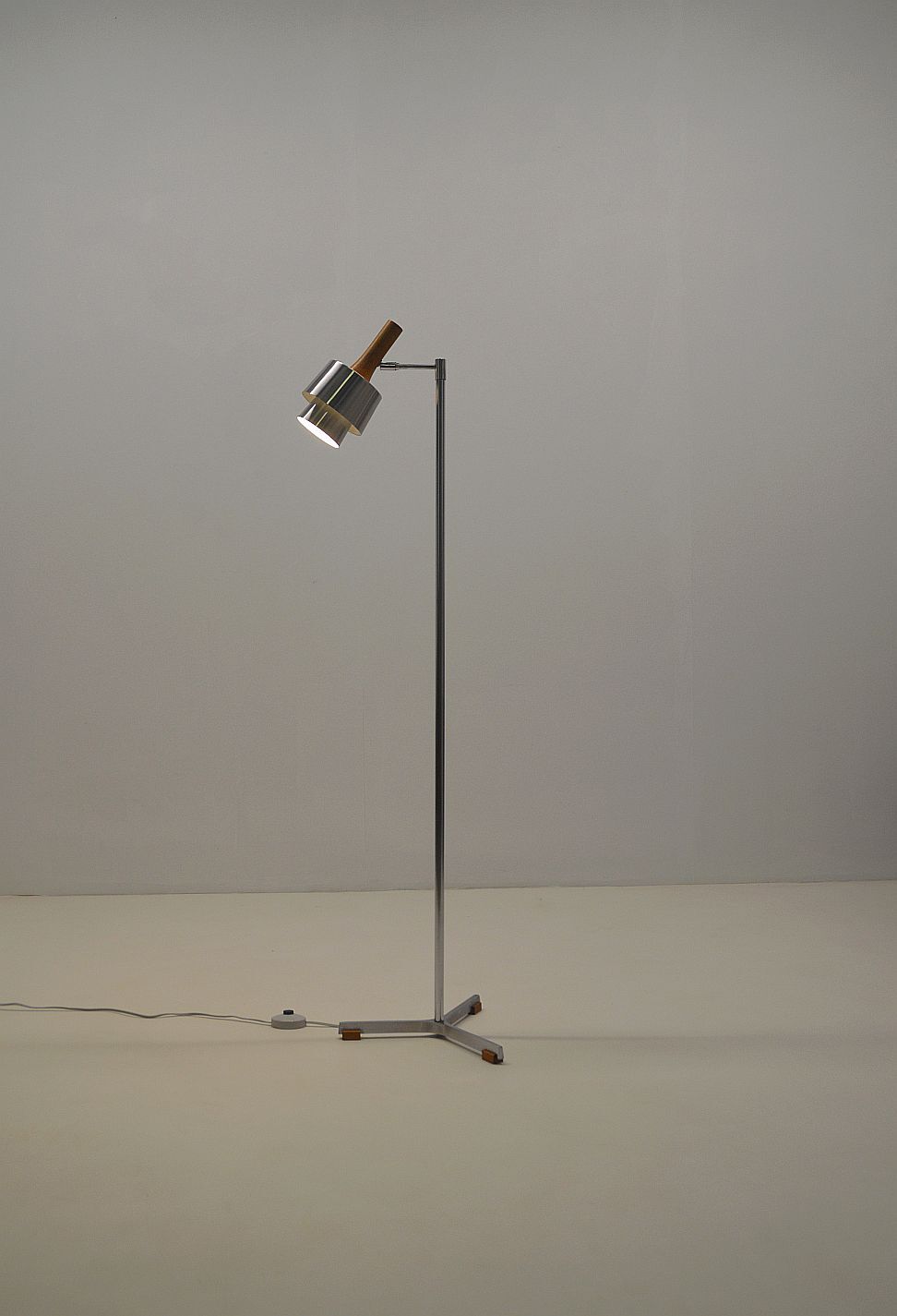 Danish floor lamp designed by Jo Hammerborg for Fog & Mørup 1960s