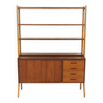 Secrétaire scandinave en teck, Suède, 1960