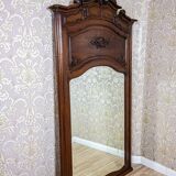 Vintage Floor Mirror, 1950s