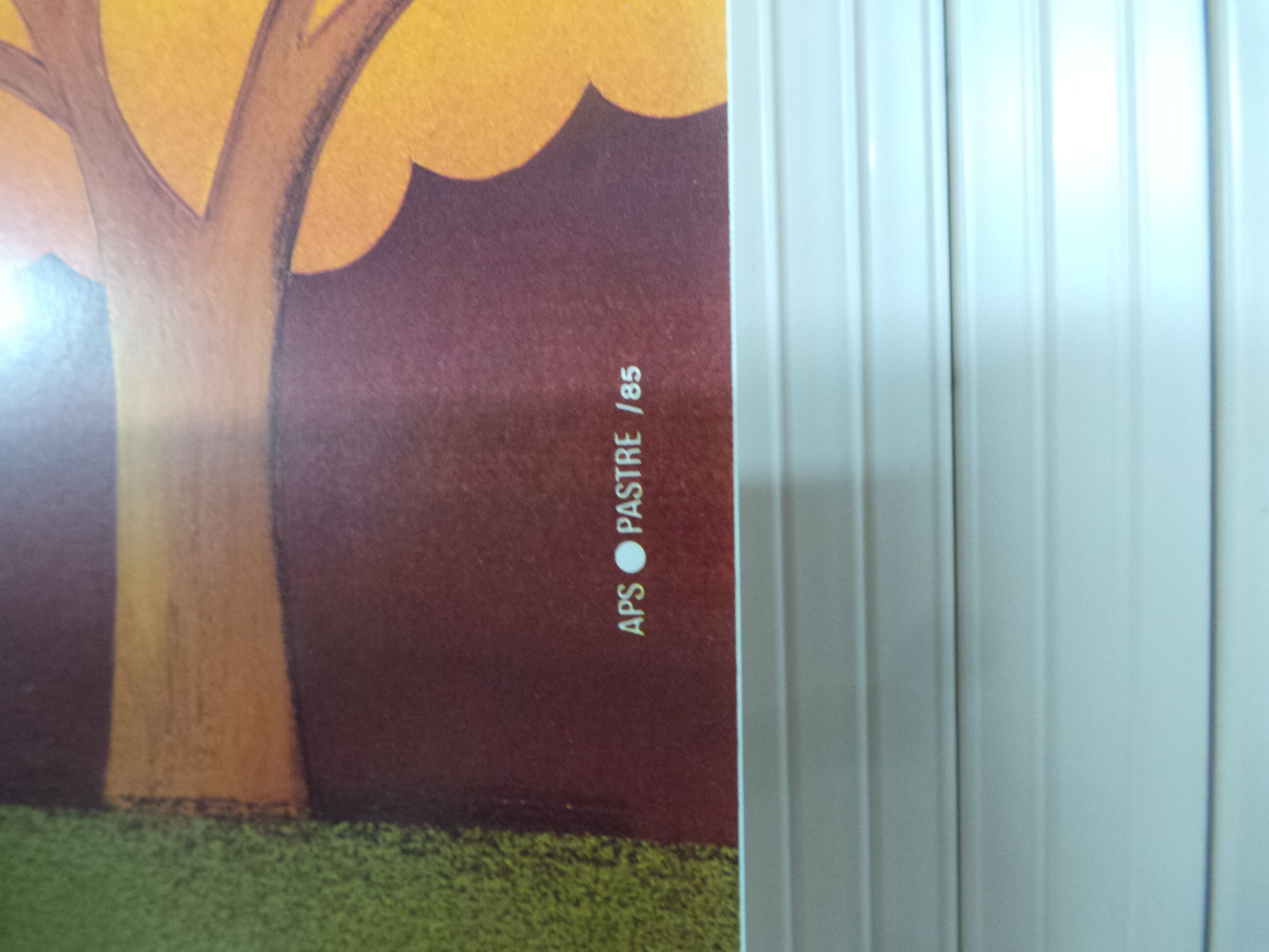 Original National Lottery Poster Slice of Autumn 1985