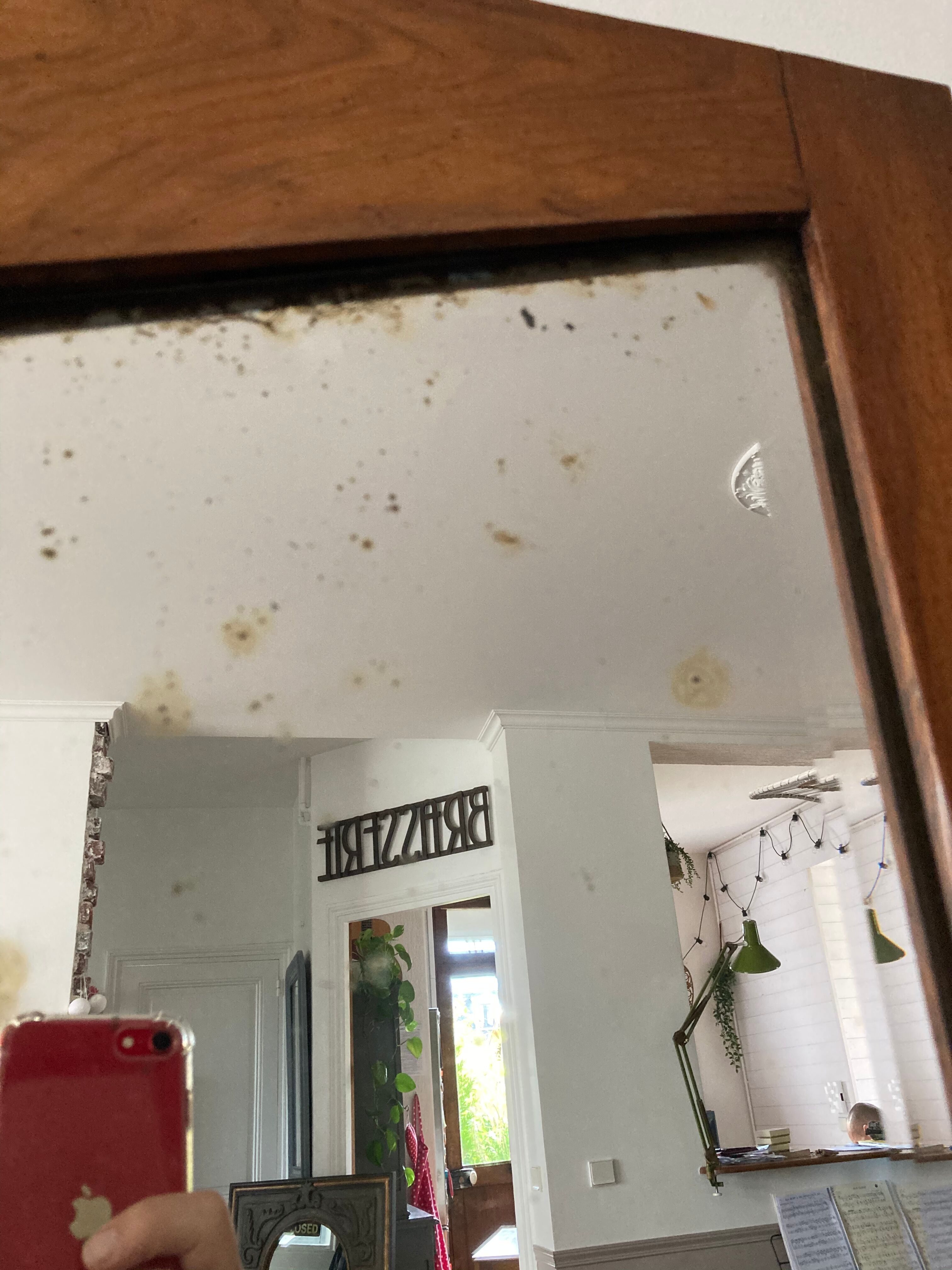 Mirror art deco vintage 167cm