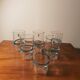 Series of 6 Scandinavian glasses 1970