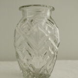 Small art deco glass vase