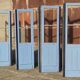 Double doors, two leaves, solid wood (Set of 4)