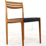 Set of 5 + 1 dining chairs 'Give' danish design