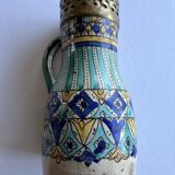 Fes, Morocco - Antique pitcher with copper rim