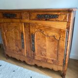 Buffet, merisier, 18ème siècle, style louis xvi-transition.