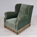 Fauteuil des années 60, design danois par Fritz Hansen