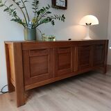 Brutalist enfilade Regain house