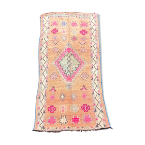 tapis marocain de la region de boujad 160x360 cm