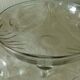 Service a desserts saladier coupes en cristal taille