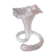 Vase corolle Murano rose
