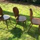 3 chaises bistrot