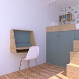 Ideal office for teleworking or children
