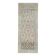 Vintage Turkish Oushak Handmade Wool Cotton Brown Runner Rug 118x301