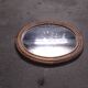 Miroir en rotin vintage