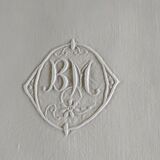 BM embroidered napkins