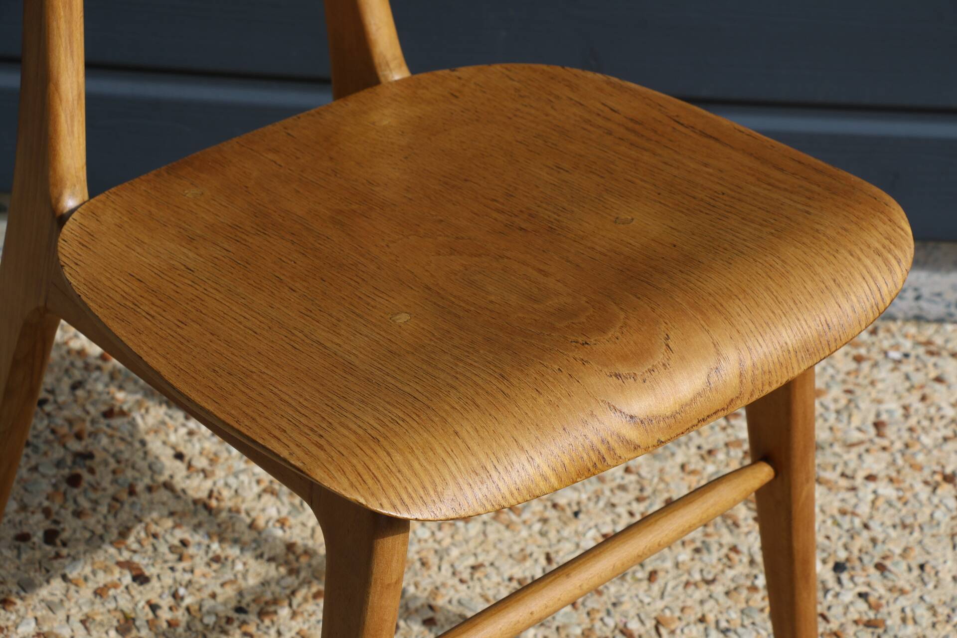 2 chaises reconstruction 1950 style Landault