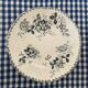 Iron pedestal dish