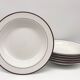 6 assiettes creuses “ nuova fontebasso”, italie
