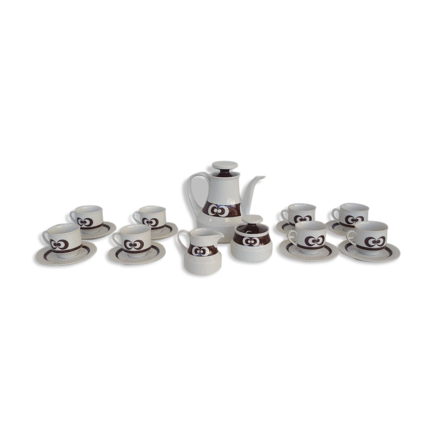 11 piece coffee service
