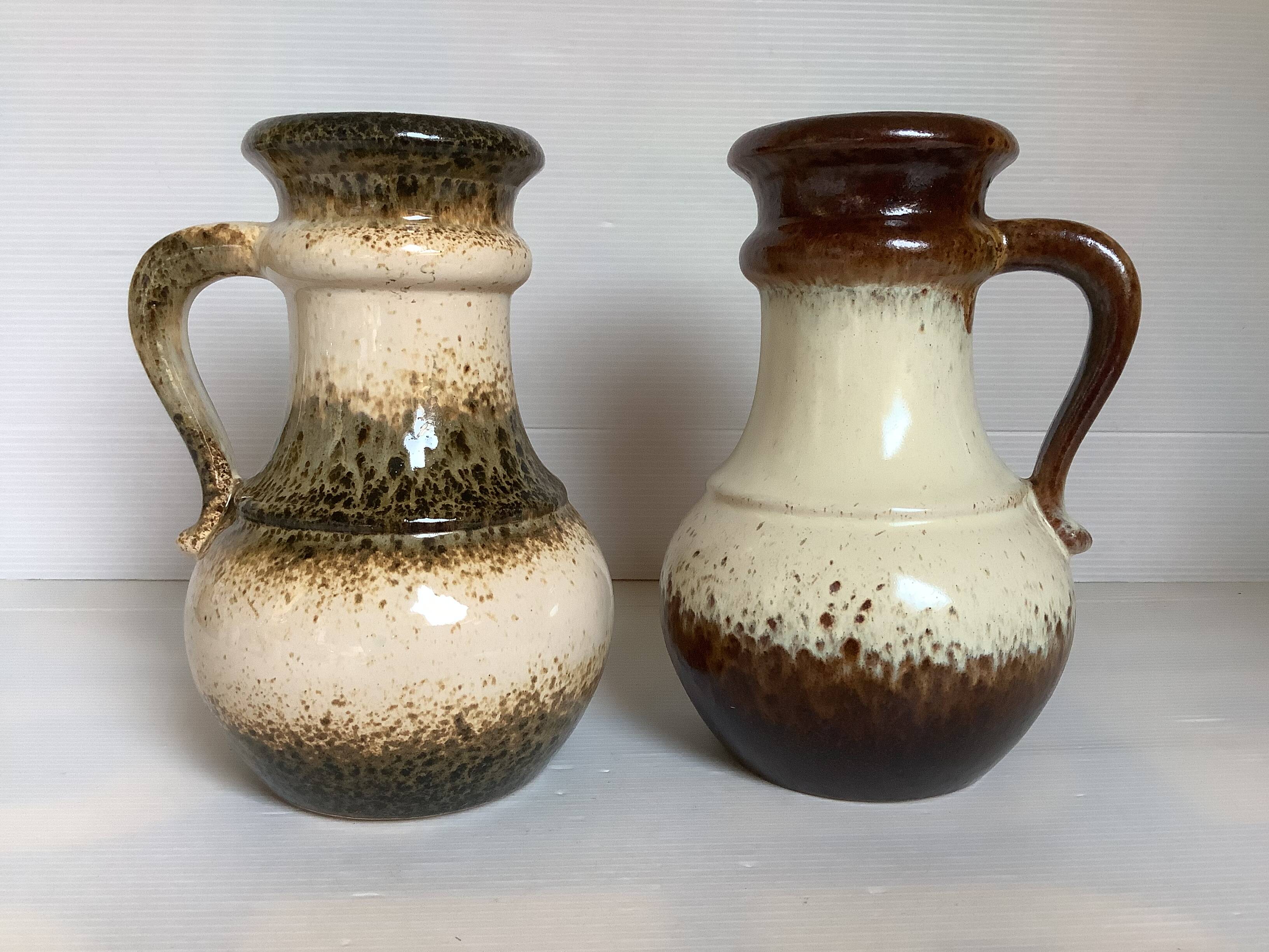 Pair of Scheurich West Germany vases