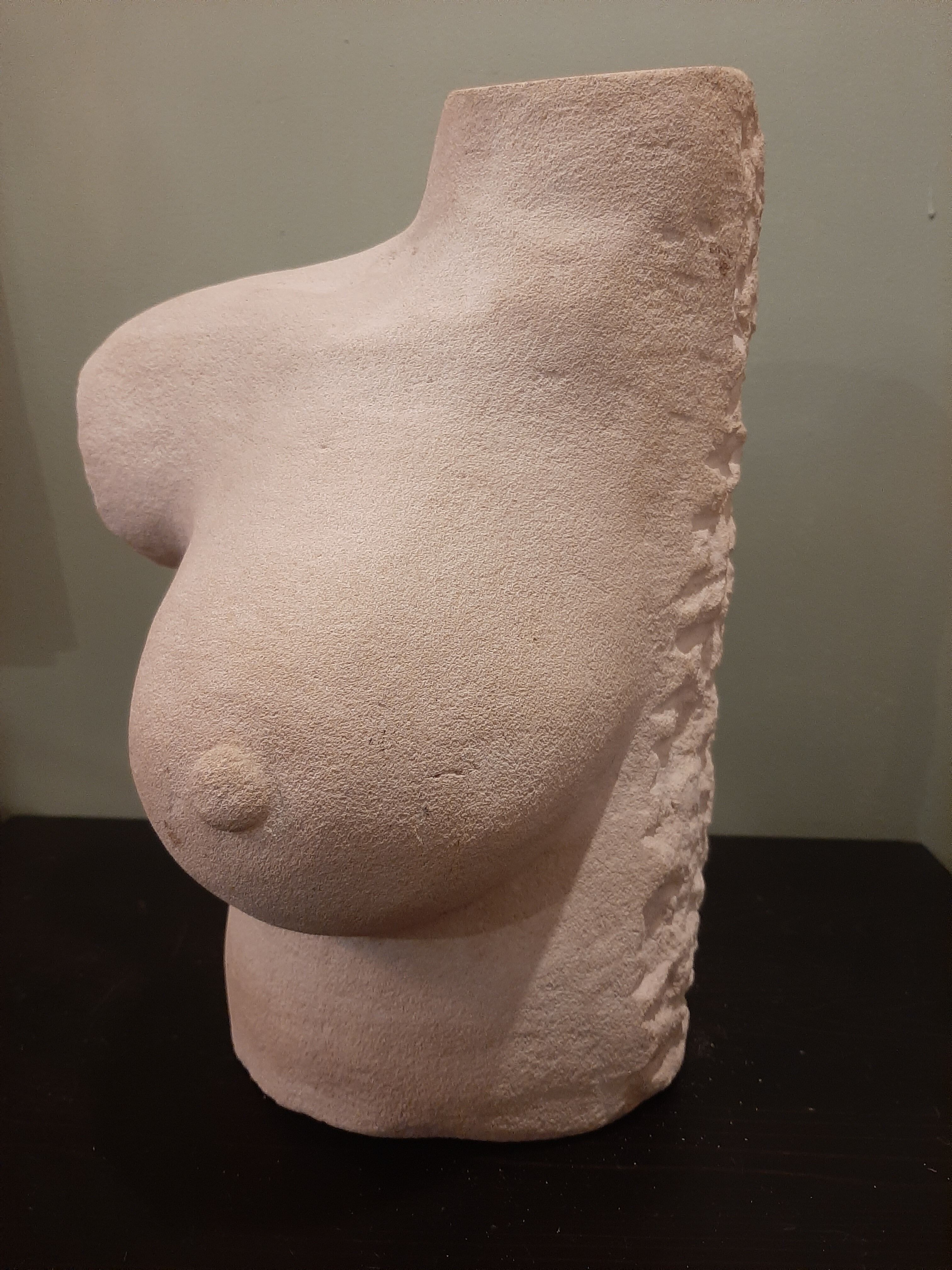 Stone bust