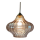 70's amber glass suspension design