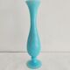 Light blue opaline soliflore vase