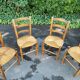 Set of 4 mulched chairs by Georges Robert
