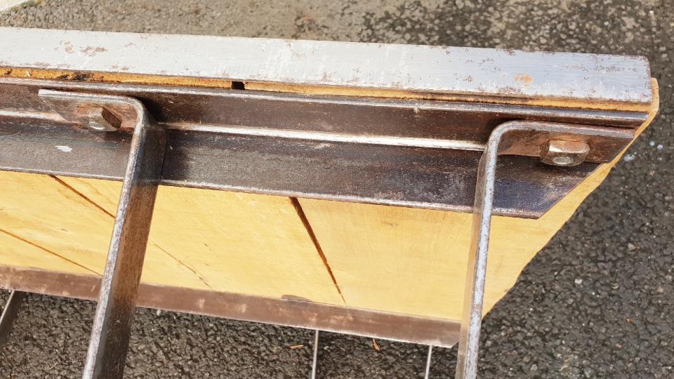 Industrial coffee table