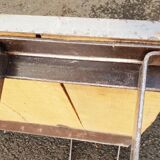 Industrial coffee table