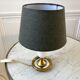 Table lamp in alabaster and brass 50s