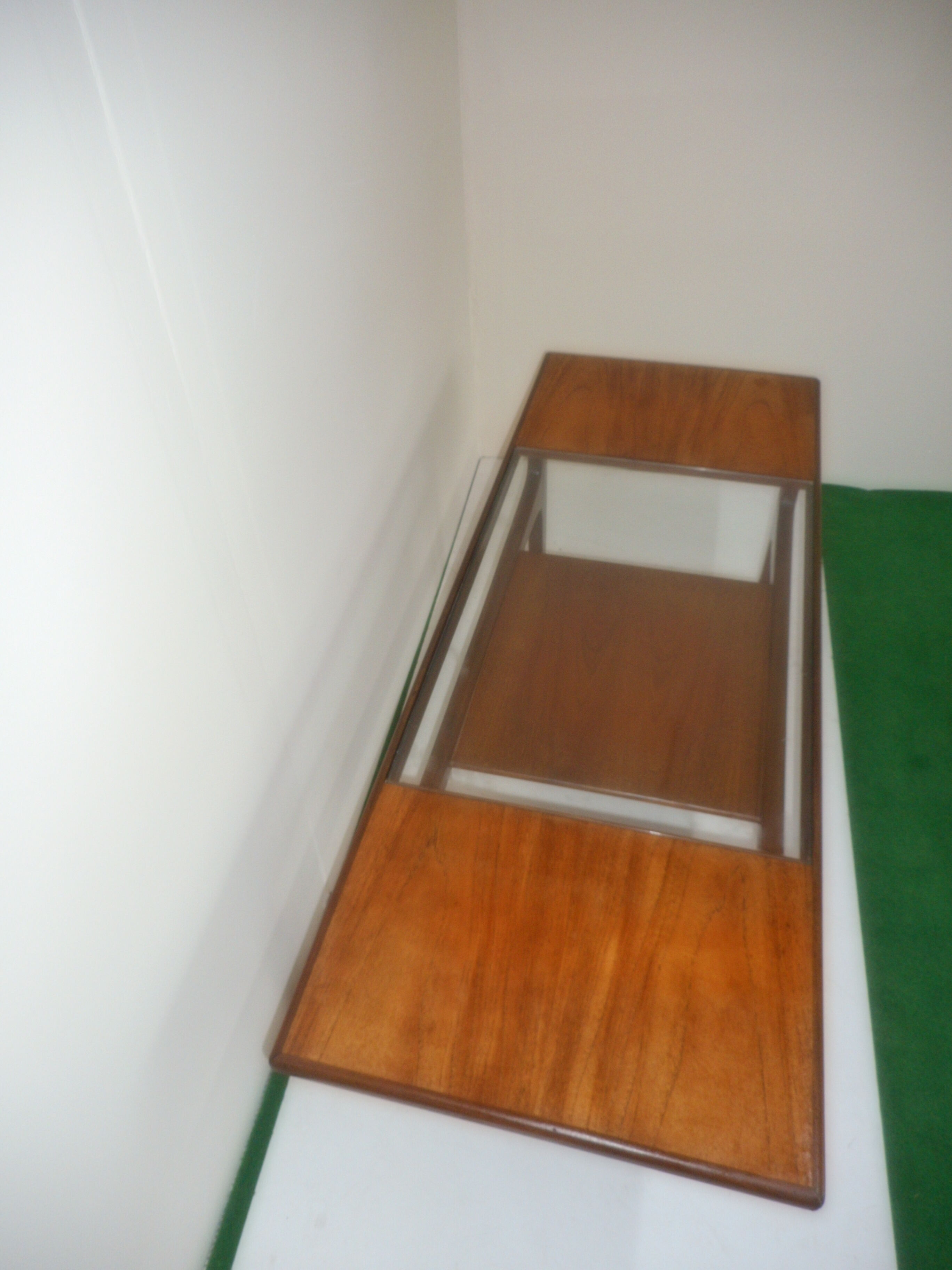 "Long John" coffee table in vintage teak