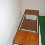 "Long John" coffee table in vintage teak