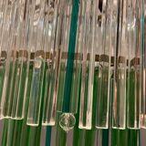 Lustre en cristal italien vintage années 1940