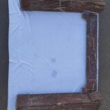 Old Louis XV red marble fireplace