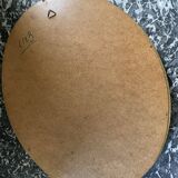 Oval Gold Mirror 1960 31x39cm